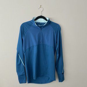 Under Armour Mens ½ Zip Fitted Running Long Sleeve Shirts Size SM